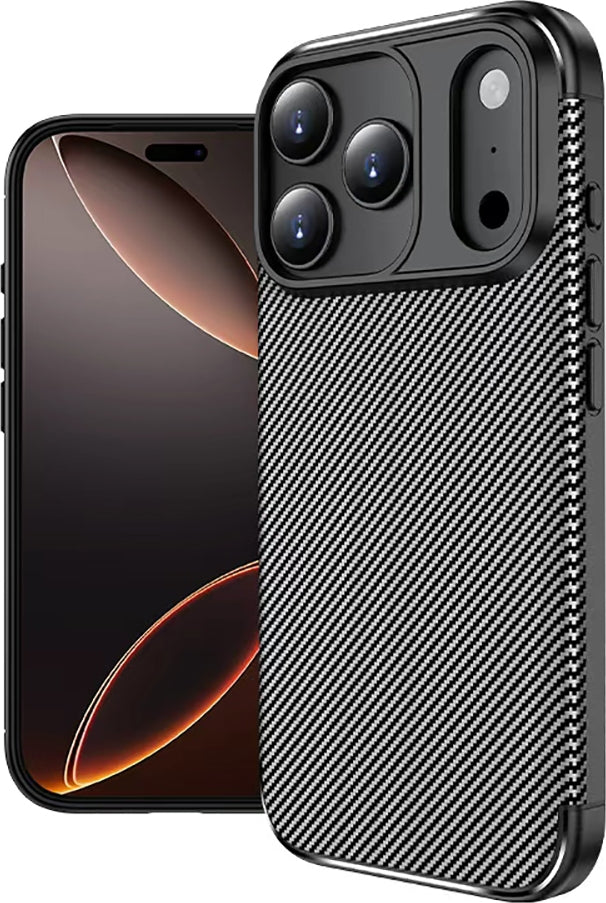 Rengareng iPhone 17 Pro Max Kılıf Mnc Negro Silikon Kapak - Siyah