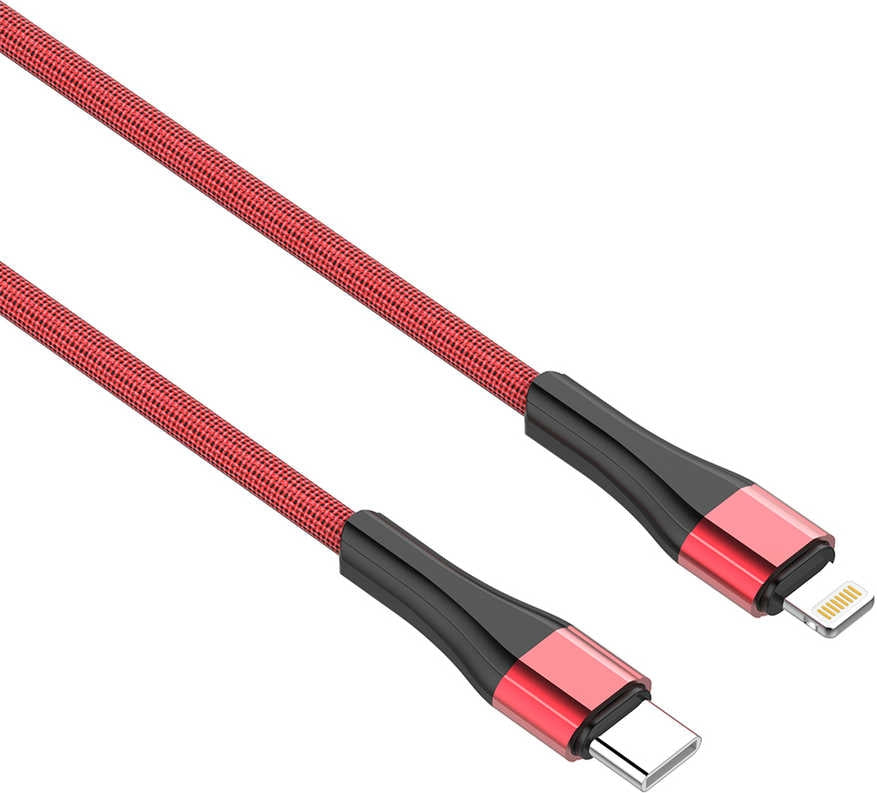 Rengareng Kırmızı ZR-LC961 Pd To Lightning Kablo