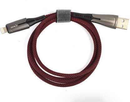 Rengareng Kırmızı Lightning Focus USB Kablo