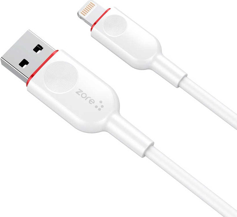 Rengareng Beyaz Zcl-02 Lightning USB Kablo