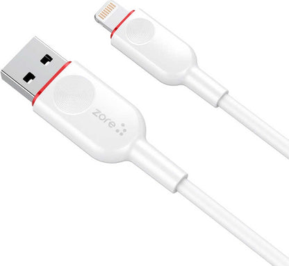 Rengareng Beyaz Zcl-02 Lightning USB Kablo