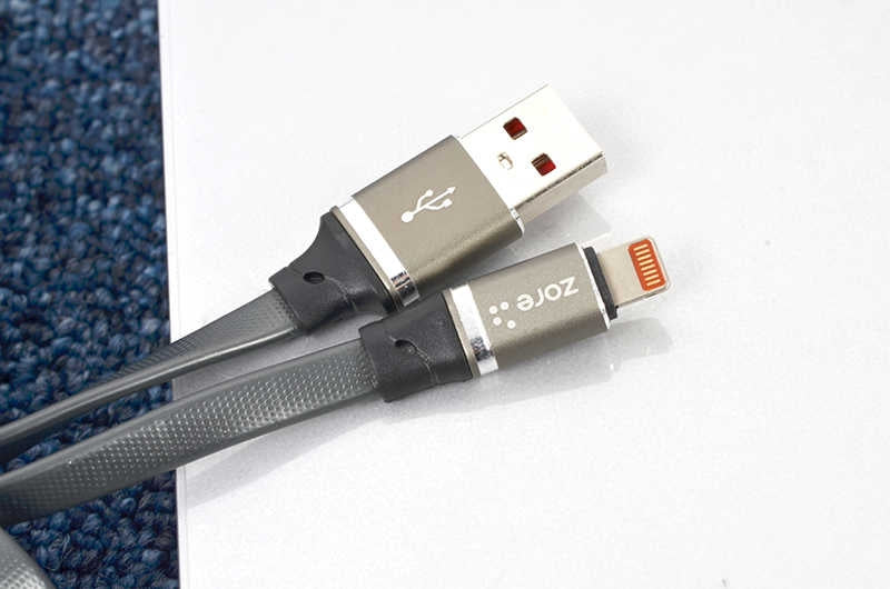 Rengareng Siyah Lightning Vera USB Kablo