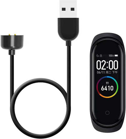 Rengareng Siyah Xiaomi Mi Band 6 USB Şarj Kablosu