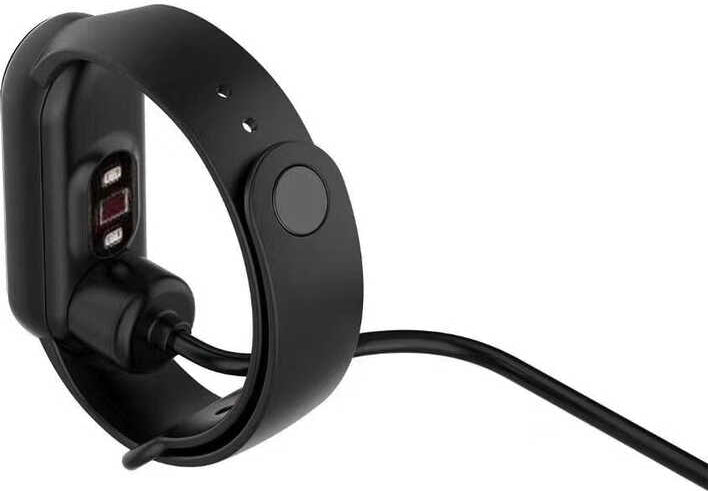 Rengareng Siyah Xiaomi Mi Band 6 USB Şarj Kablosu