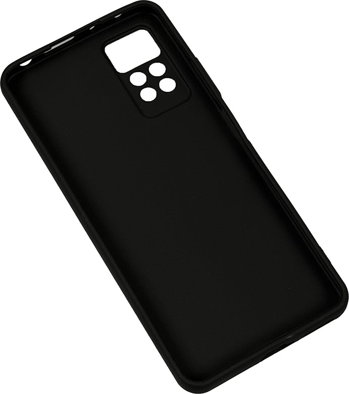 Rengareng Redmi Note 12 Pro 4g Kılıf Zore Biye Silikon - Siyah