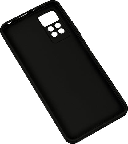 Rengareng Redmi Note 12 Pro 4g Kılıf Zore Biye Silikon - Siyah