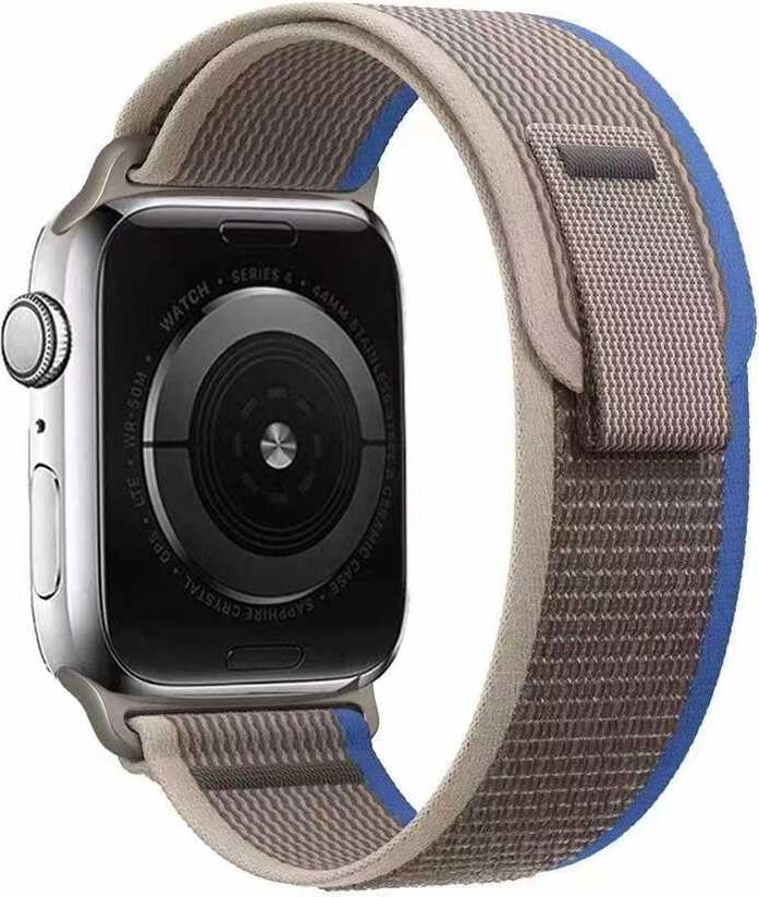 Rengareng Watch 7 45MM Zore Krd-77 Hasır Kordon - Açık Mavi