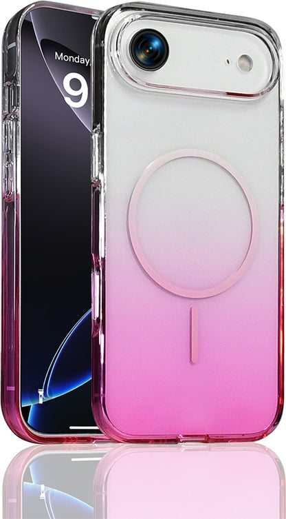 Rengareng iPhone 17 Air Kılıf M-Safe Şarj Özellikli Zore Septik Silikon Kapak - Mor