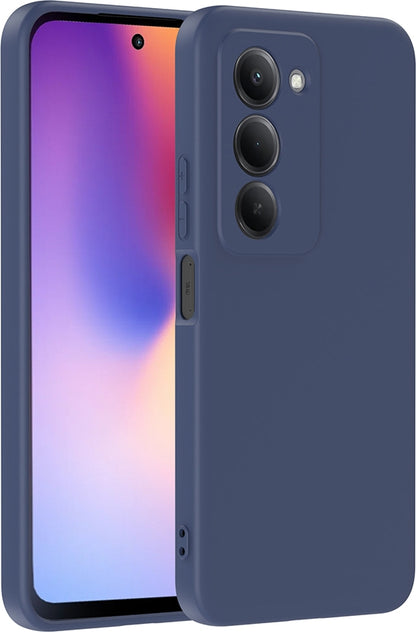 Rengareng Redmi 15 Kılıf Zore Mara Lansman Kapak - Koyu Mor