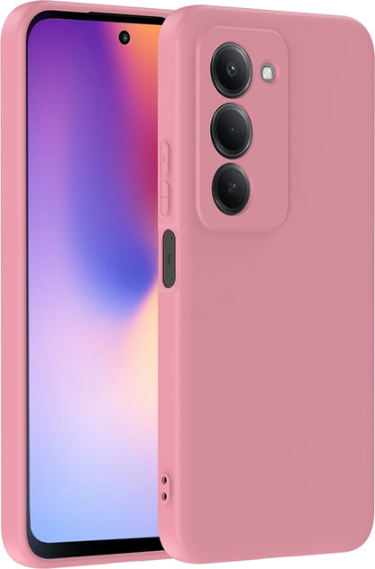 Rengareng Redmi 15 Kılıf Zore Mara Lansman Kapak - Pembe