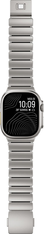 Rengareng Watch 7 45MM Zore KRD-152 Titanyum Silikon Kordon - Gri-Yeşil