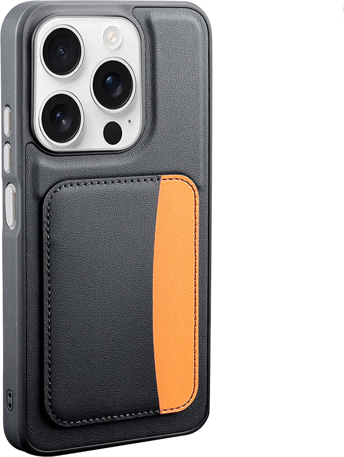 Rengareng Redmi 15C Kılıf Kartlıklı Zore X-Kart Silikon Kapak - Siyah