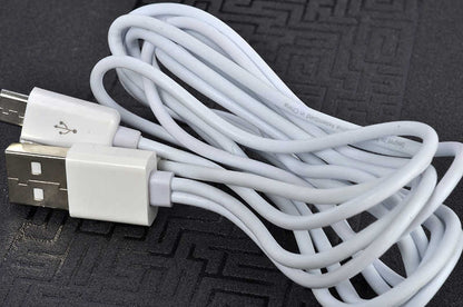 Rengareng Beyaz 2 Uçlu Lightning-Micro USB Kablo 1m