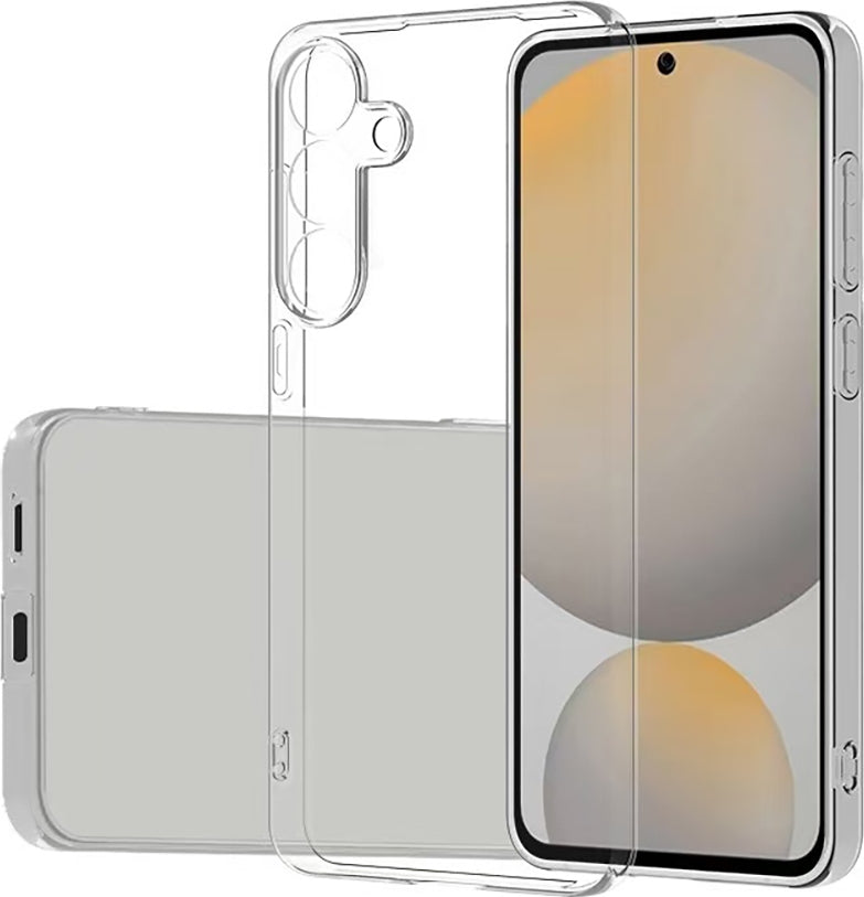 Rengareng Galaxy S25 Fe Kılıf Mnc Süper Silikon Kapak - Şeffaf
