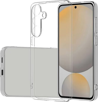 Rengareng Galaxy S25 Fe Kılıf Mnc Süper Silikon Kapak - Şeffaf