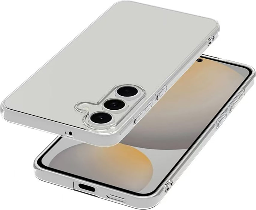 Rengareng Galaxy S25 Fe Kılıf Mnc Süper Silikon Kapak - Şeffaf