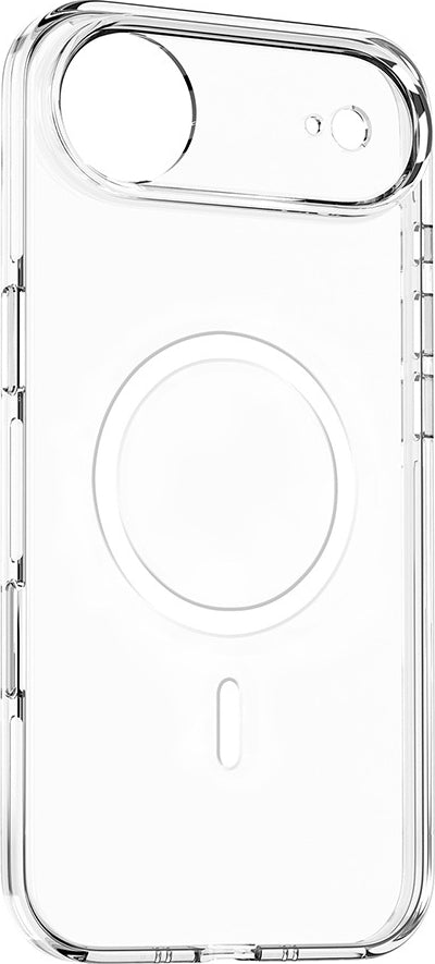 Rengareng iPhone 17 Air Kılıf M-Safe Şarj Özellikli Kamera Korumalı Mnc Kripto Kapak - Şeffaf