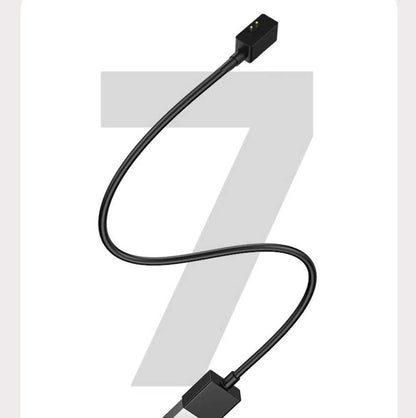 Rengareng Siyah Xiaomi Mi Band 7 Pro USB Şarj Kablosu