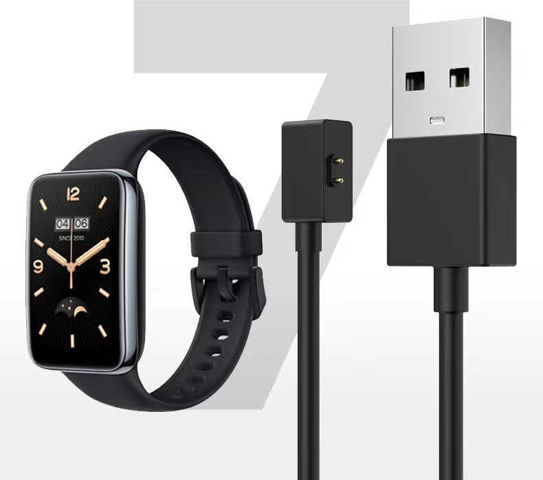Rengareng Siyah Xiaomi Mi Band 7 Pro USB Şarj Kablosu