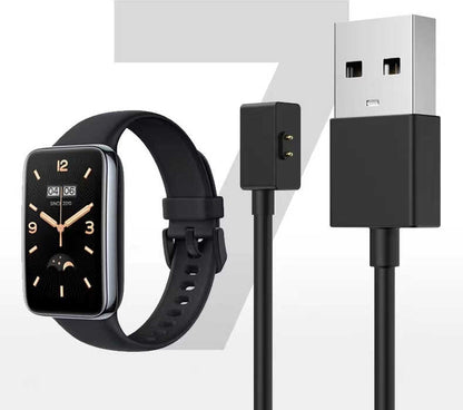 Rengareng Siyah Xiaomi Mi Band 7 Pro USB Şarj Kablosu