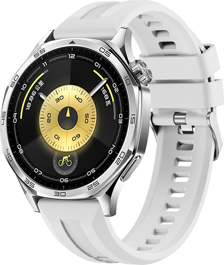Rengareng Amazfit Gtr 47MM Zore KRD-148 22MM Silikon Kordon - Beyaz