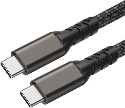 Rengareng Siyah 2.jenerasyon Type-C To Type-C Usb3.2 Pd Data Kablosu 100W 20GBPS 4K@60Hz 1 Metre