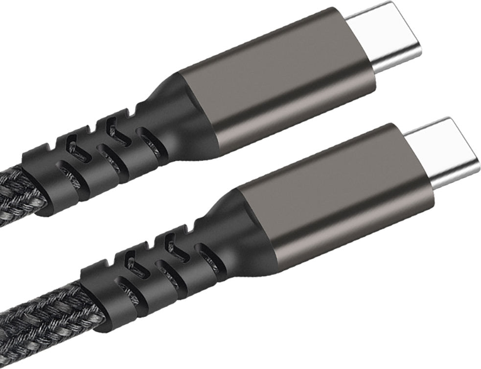 Rengareng Siyah 2.jenerasyon Type-C To Type-C Usb3.2 Pd Data Kablosu 100W 20GBPS 4K@60Hz 1 Metre