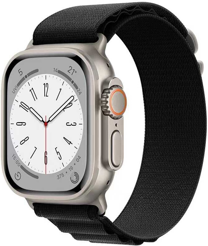 Rengareng Watch 7 45MM Zore Krd-74 Hasır Kordon - Kahverengi