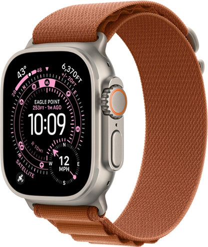 Rengareng Watch 44MM Zore Krd-74 Hasır Kordon - Kahverengi