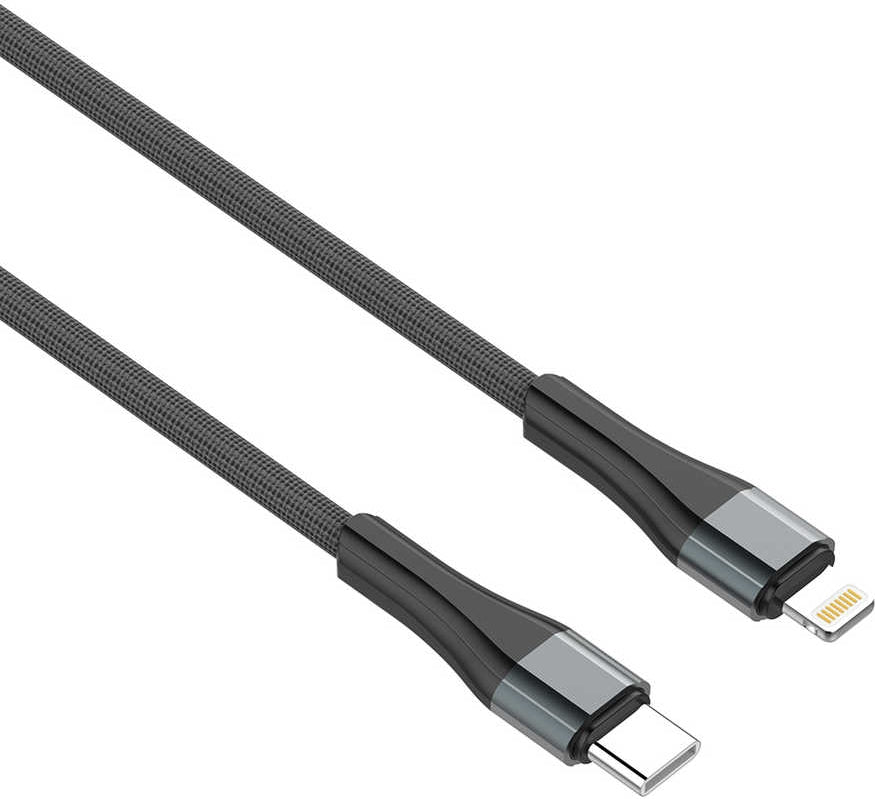 Rengareng Gri ZR-LC961 Pd To Lightning Kablo