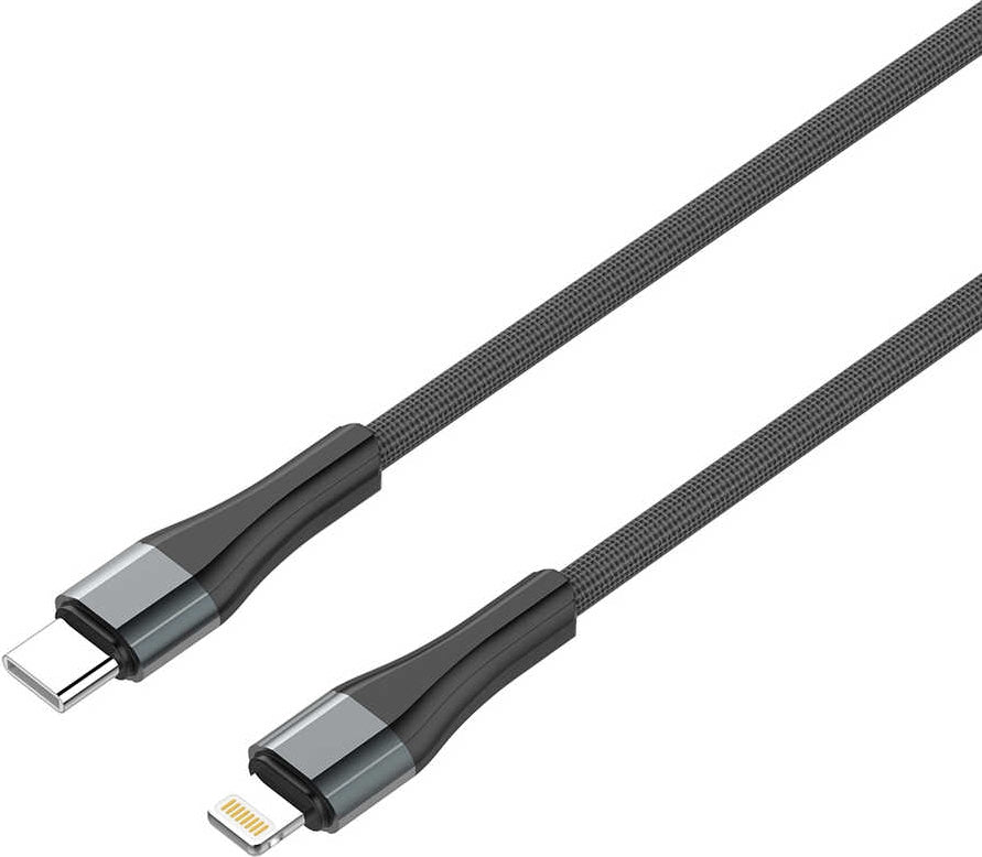 Rengareng Gri ZR-LC961 Pd To Lightning Kablo