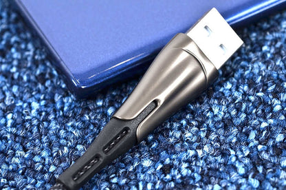 Rengareng Siyah Lightning Focus USB Kablo