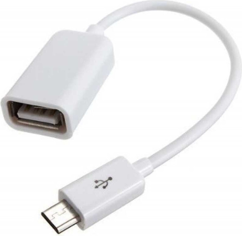Rengareng Beyaz Otg-01 Micro Otg Kablo