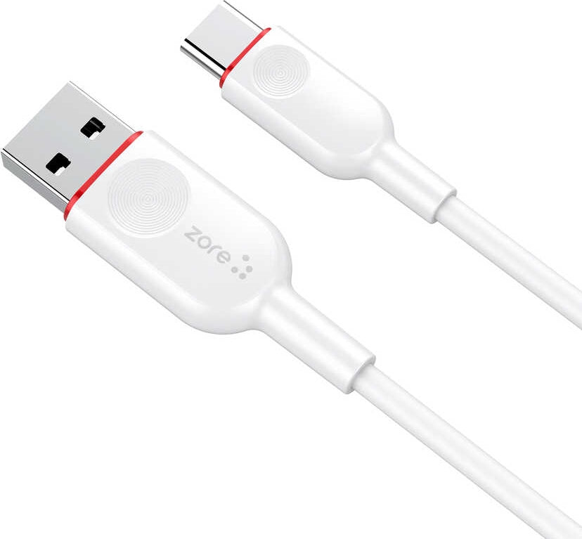 Rengareng Beyaz Zcl-03 Type-C USB Kablo