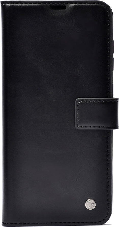 Rengareng Redmi Note 15 Pro Kılıf Zore Kar Deluxe Kapaklı Kılıf - Siyah