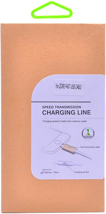 Rengareng Beyaz Lightning Hızlı Şarj Kablo