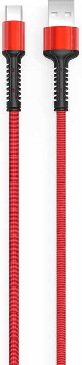 Rengareng Kırmızı LS64 Type-C USB Kablo