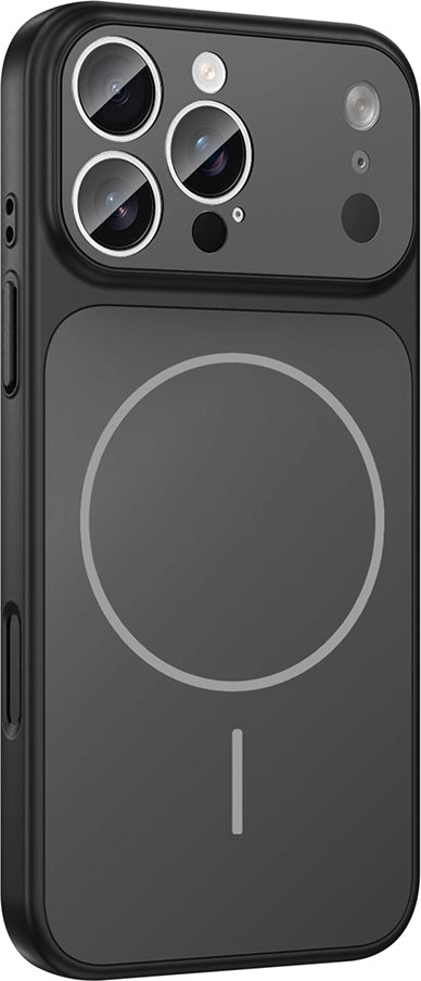 Rengareng iPhone 14 Pro Kılıf Zore M-Safe Şarj Özellikli Kamera Korumalı Formen Kapak - Turuncu