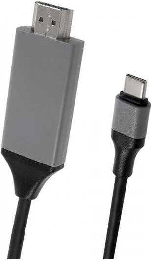 Rengareng Siyah Type-C HDMI Kablo Kırmızı Kutulu