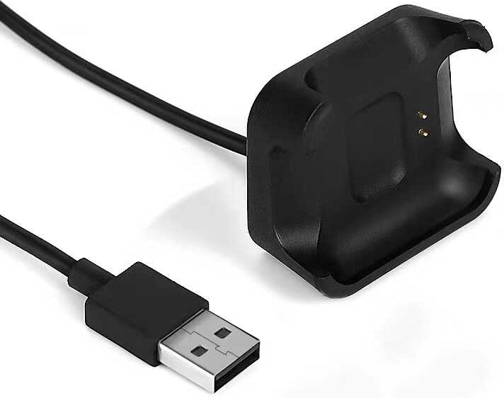 Rengareng Siyah Xiaomi Redmi Watch (Mi Watch Lite) USB Şarj Kablosu