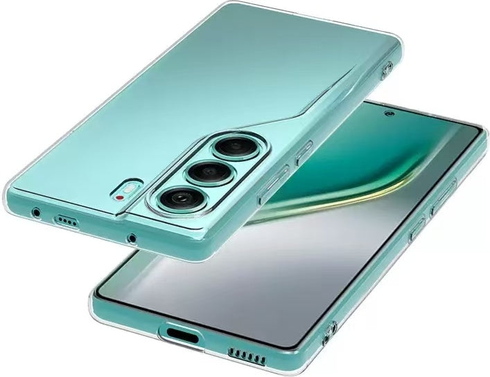 Rengareng Tecno Camon 40 4g Kılıf Mnc Süper Silikon Kapak - Şeffaf