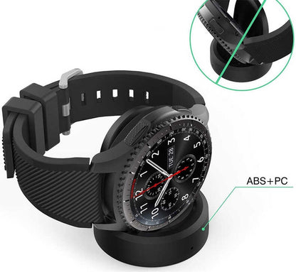 Rengareng Siyah Gear S3 USB Şarj Kablosu