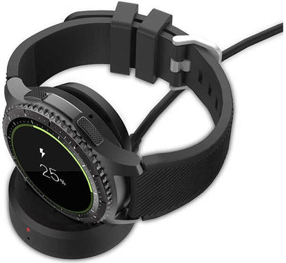 Rengareng Siyah Gear S3 USB Şarj Kablosu