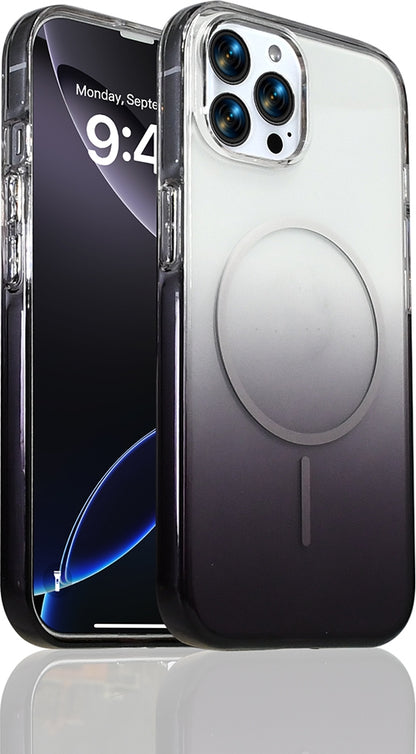 Rengareng iPhone 16 Pro Kılıf M-Safe Şarj Özellikli Zore Septik Silikon Kapak - Pembe