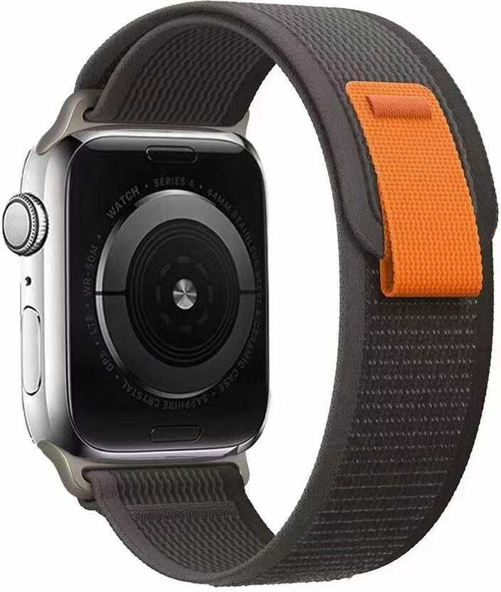 Rengareng Watch 42MM Zore Krd-77 Hasır Kordon - Charcoal