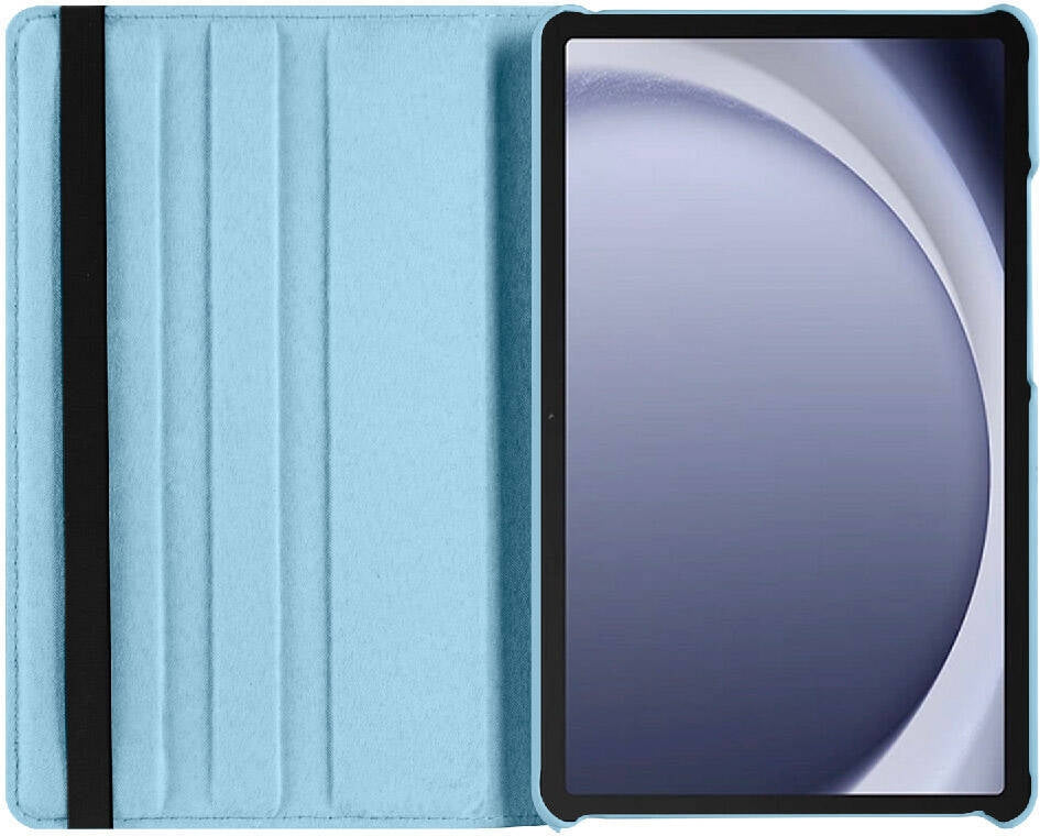 Rengareng Galaxy Tab A11 Plus Zore Dönebilen Standlı Kılıf - Kırmızı