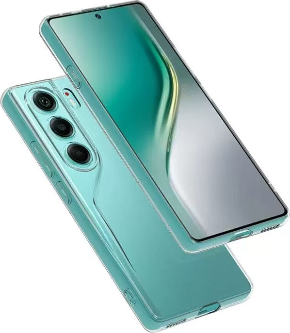 Rengareng Tecno Camon 40 Pro Kılıf Mnc Süper Silikon Kapak - Şeffaf