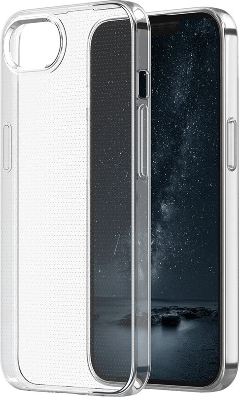 Rengareng iPhone 17E Kılıf Zore Süper Silikon Kapak - Şeffaf