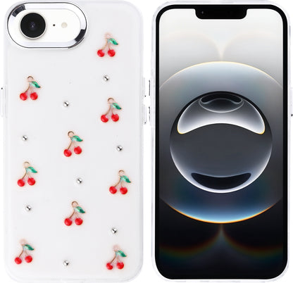 Rengareng iPhone 17E Kılıf Airbag Tasarımlı Simli Şeffaf Zore Kutup Kapak - Fiyonk