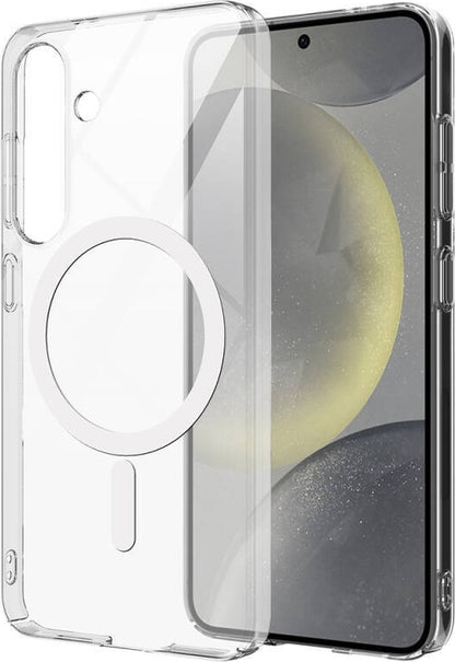 Rengareng Galaxy S26 Plus Kılıf Kamera Korumalı M-Safe Sert Pc Zore Porto Kapak - Şeffaf